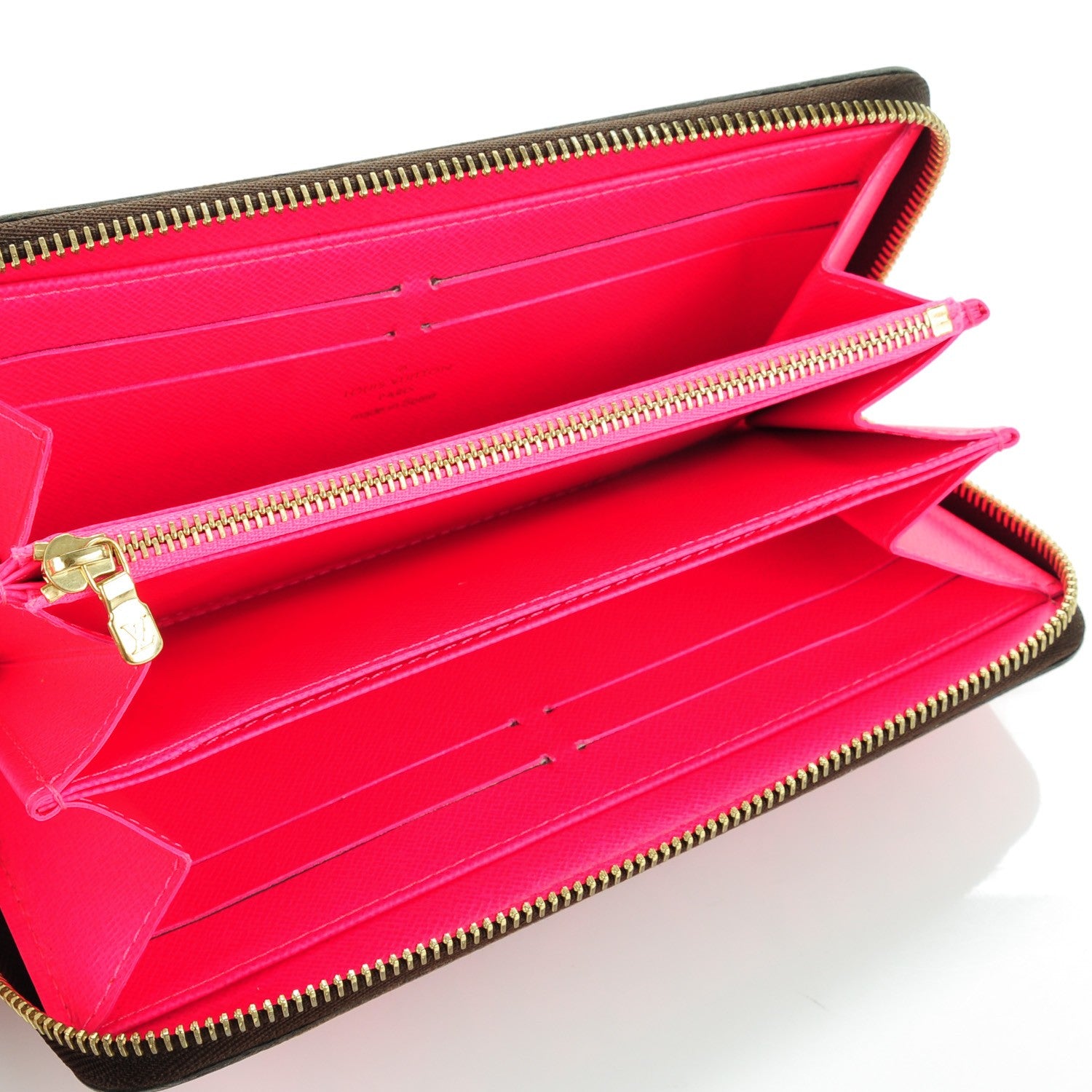 Louis Vuitton Monogram Graffiti Zippy Wallet Fuchsia 5 of 7
