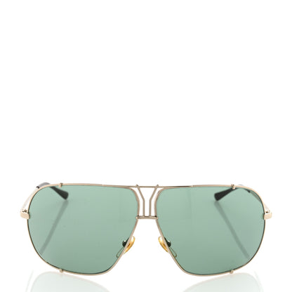 Saint Laurent Metal Aviator YSL2335 Sunglasses Green 2 of 7