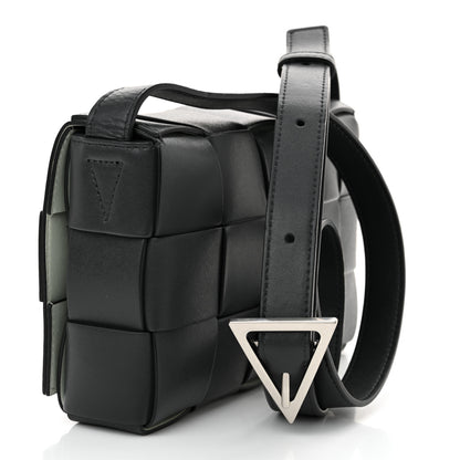 Bottega Veneta Calfskin Maxi Intreccio Cassette Bag Ardoise Glacier 3 of 11