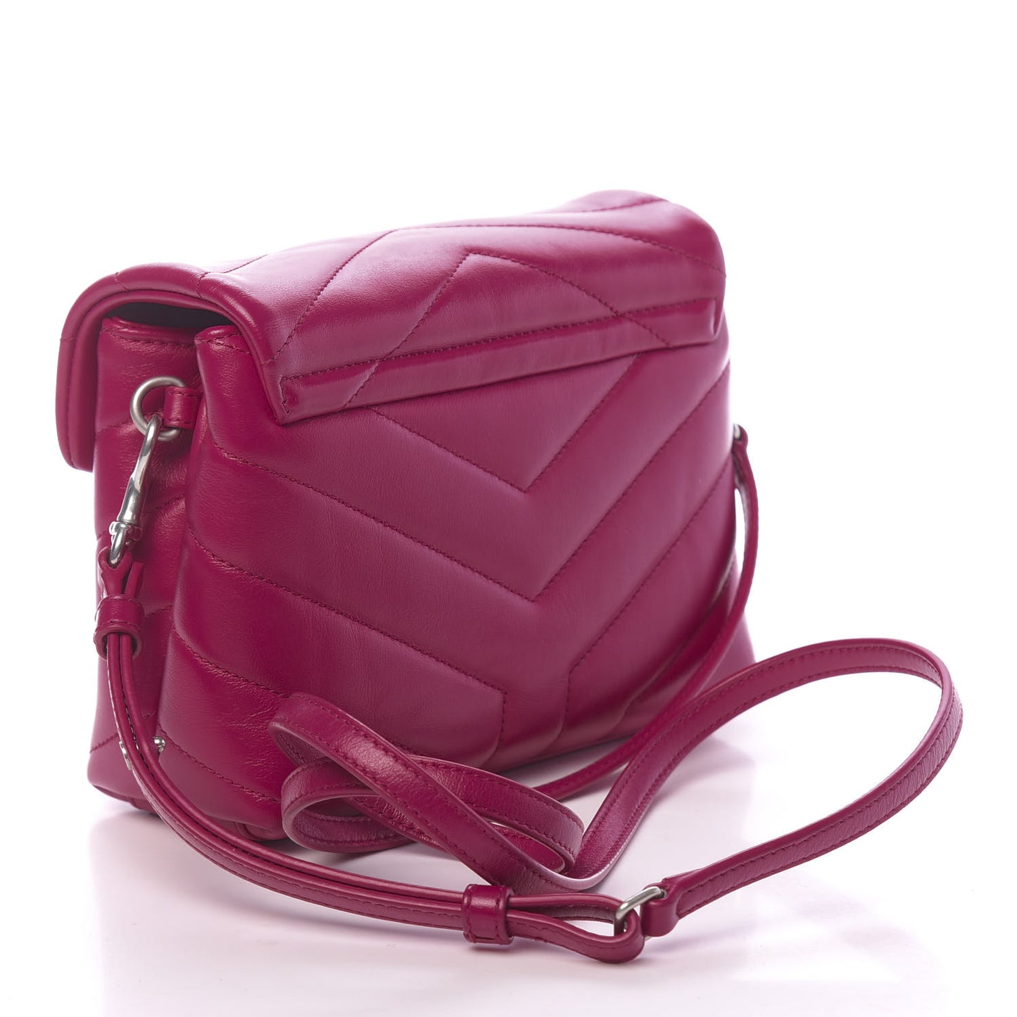Calfskin Y Quilted Monogram Toy Loulou Crossbody Bag Freesia