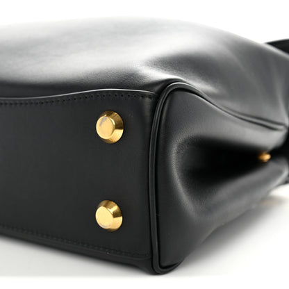 Balenciaga Natural Smooth Calfskin Mini Rodeo Top Handle Handbag Black 10 of 10