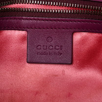 Gucci Velvet Matelasse Small GG Marmont Shoulder Bag Fuchsia Violet Cyclamen 7 of 22