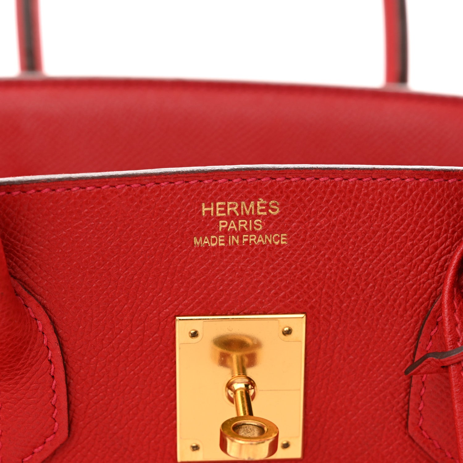 Hermes Epsom Birkin 35 Rouge Casaque 20 of 20