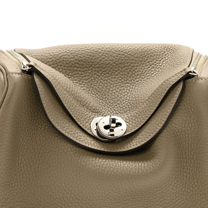Hermes Taurillon Clemence Lindy 26 Sauge 8 of 14