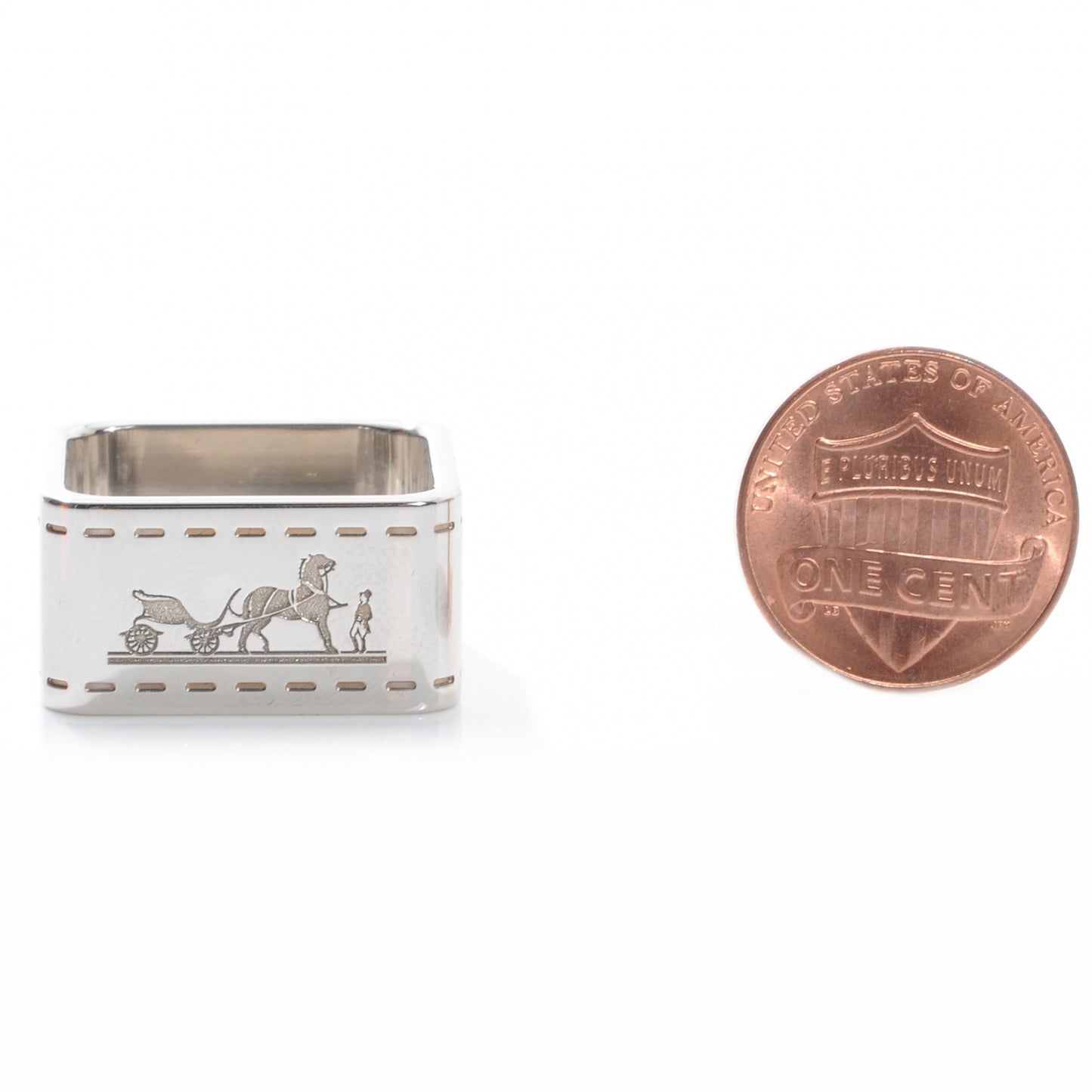 Palladium Bolduc Scarf Ring