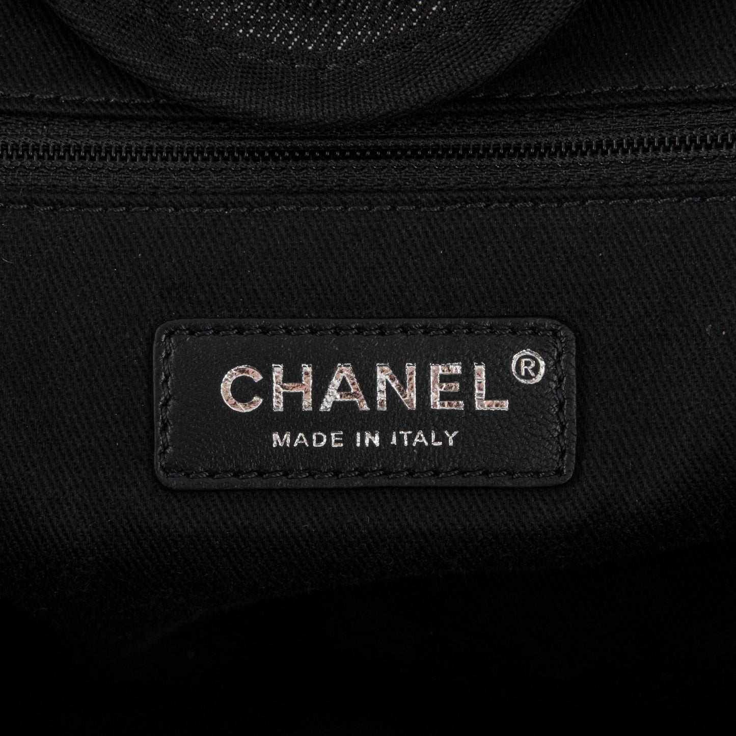 Canvas Large Deauville Tote Dark Blue