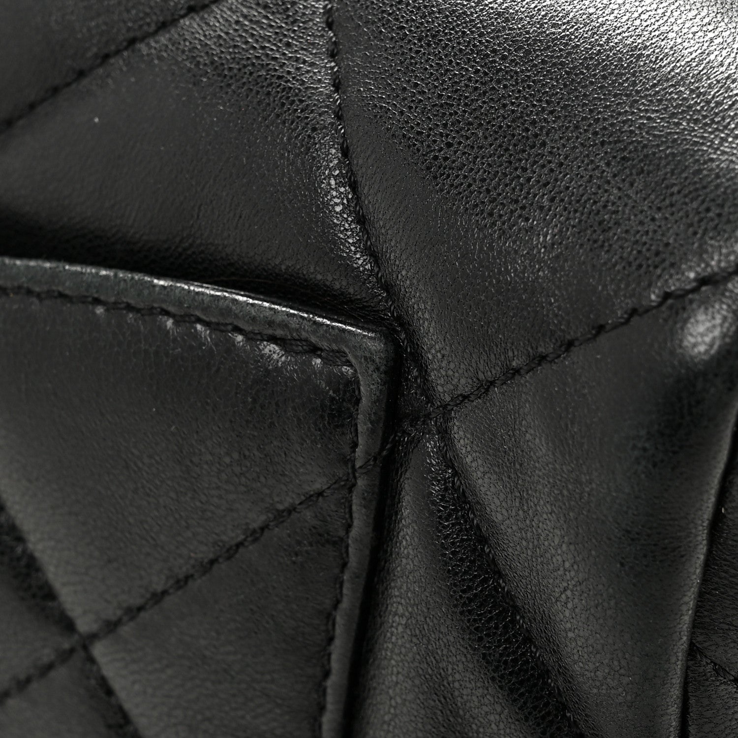 Chanel Lambskin Plexiglass Quilted Coco Love Flap Black 12 of 15