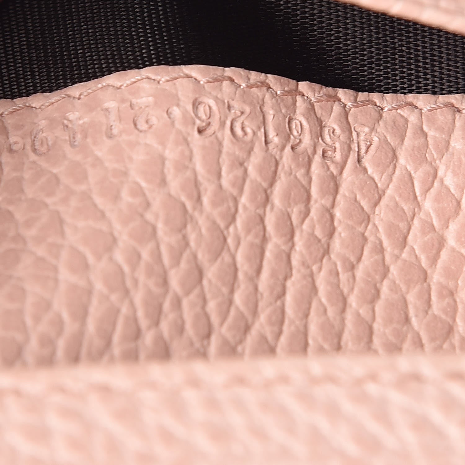 Gucci Dollar Calfskin GG Marmont Card Case Perfect Pink 7 of 8