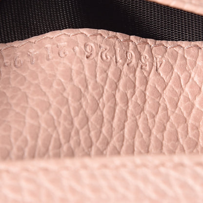 Gucci Dollar Calfskin GG Marmont Card Case Perfect Pink 7 of 8