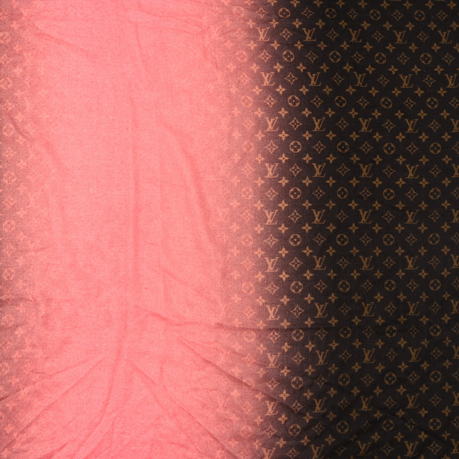 Louis Vuitton Wool Monogram Telling Stole Rose Corail 3 of 3
