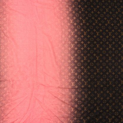 Louis Vuitton Wool Monogram Telling Stole Rose Corail 3 of 3