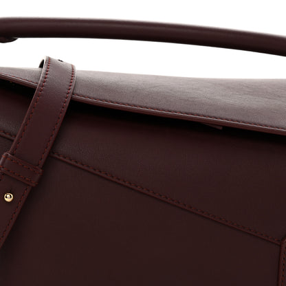 Loewe Calfskin Small Puzzle Edge Bag Burgundy 7 of 9