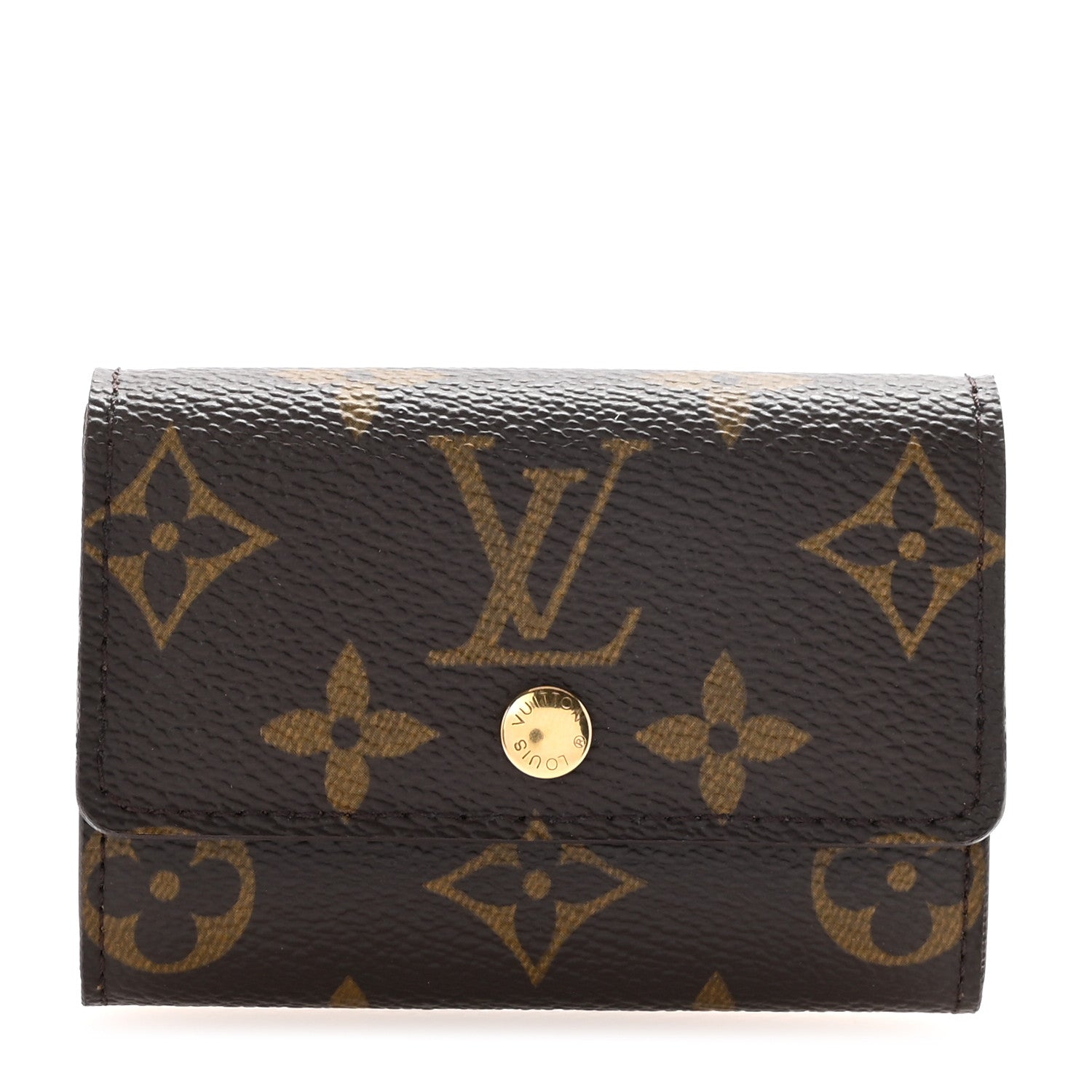 Louis Vuitton Monogram Porte-Monnaie Plat Coin Purse 1 of 6