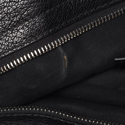 Balenciaga Chevre Silver Metallic Edge Hardware Velo Black 8 of 15
