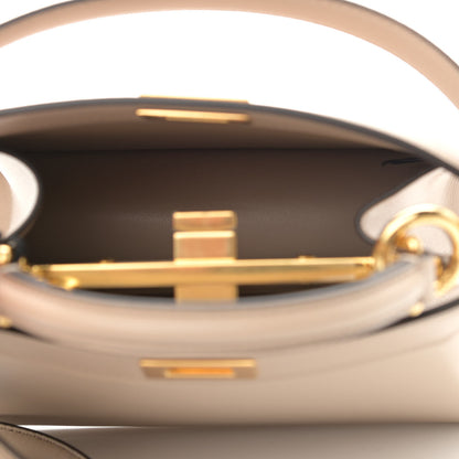 Fendi Shiny Nappa Petite Peekaboo I SEE U Satchel Nuvola 5 of 10