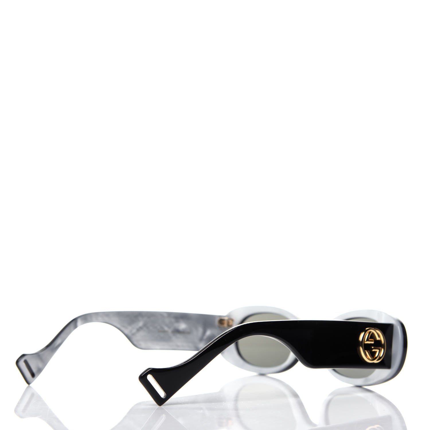 Gucci Acetate Oval Sunglasses GG0517S Black 4 of 8