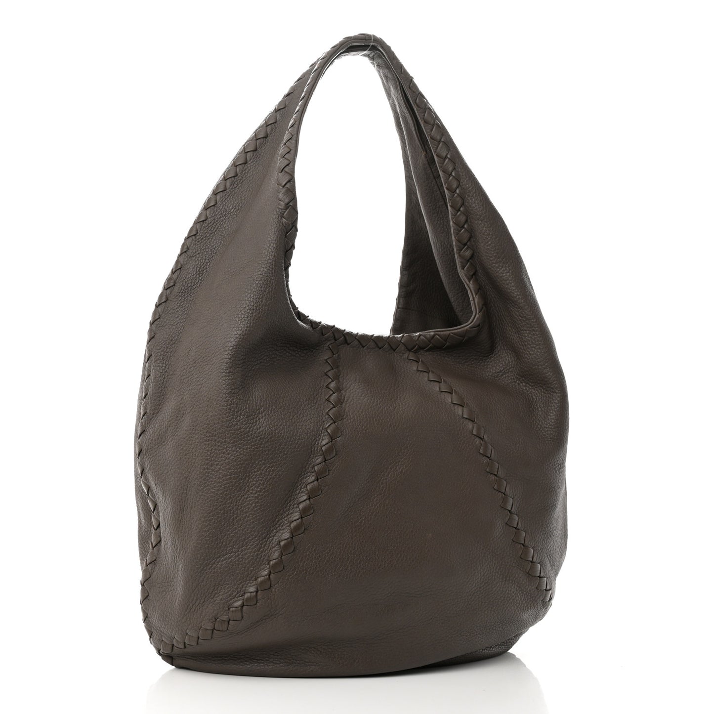 Cervo Deerskin Large Hobo Elephant