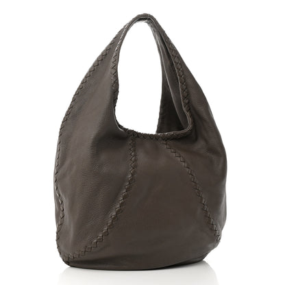 Bottega Veneta Cervo Deerskin Large Hobo Elephant 3 of 9