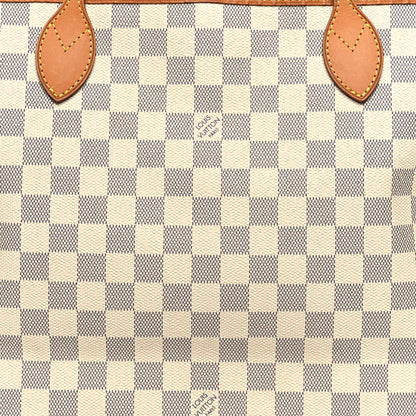 Louis Vuitton Damier Azur Neverfull MM 7 of 9
