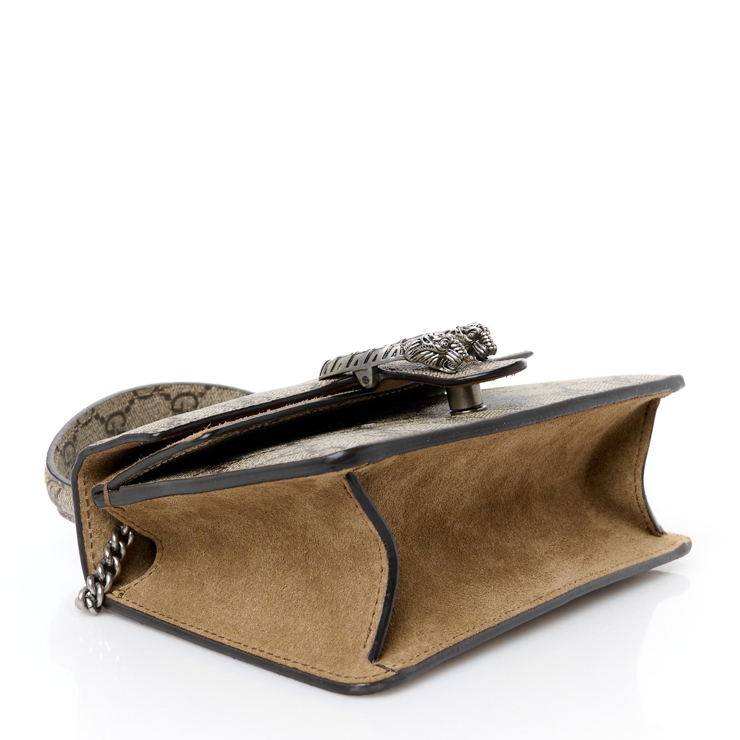 Gucci GG Supreme Monogram Mini Dionysus Top Handle Bag Taupe 4 of 9