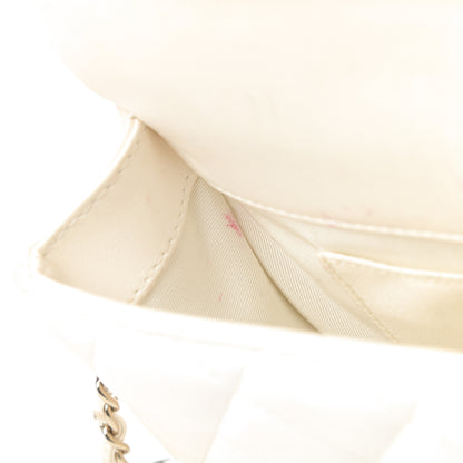 Chanel Lambskin Quilted Small My Precious Flap White 15 of 18