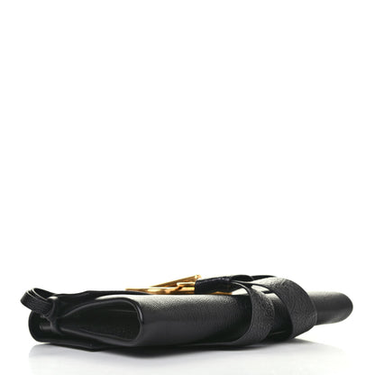 Valentino Garavani Calfskin VRing Clutch Black 5 of 5