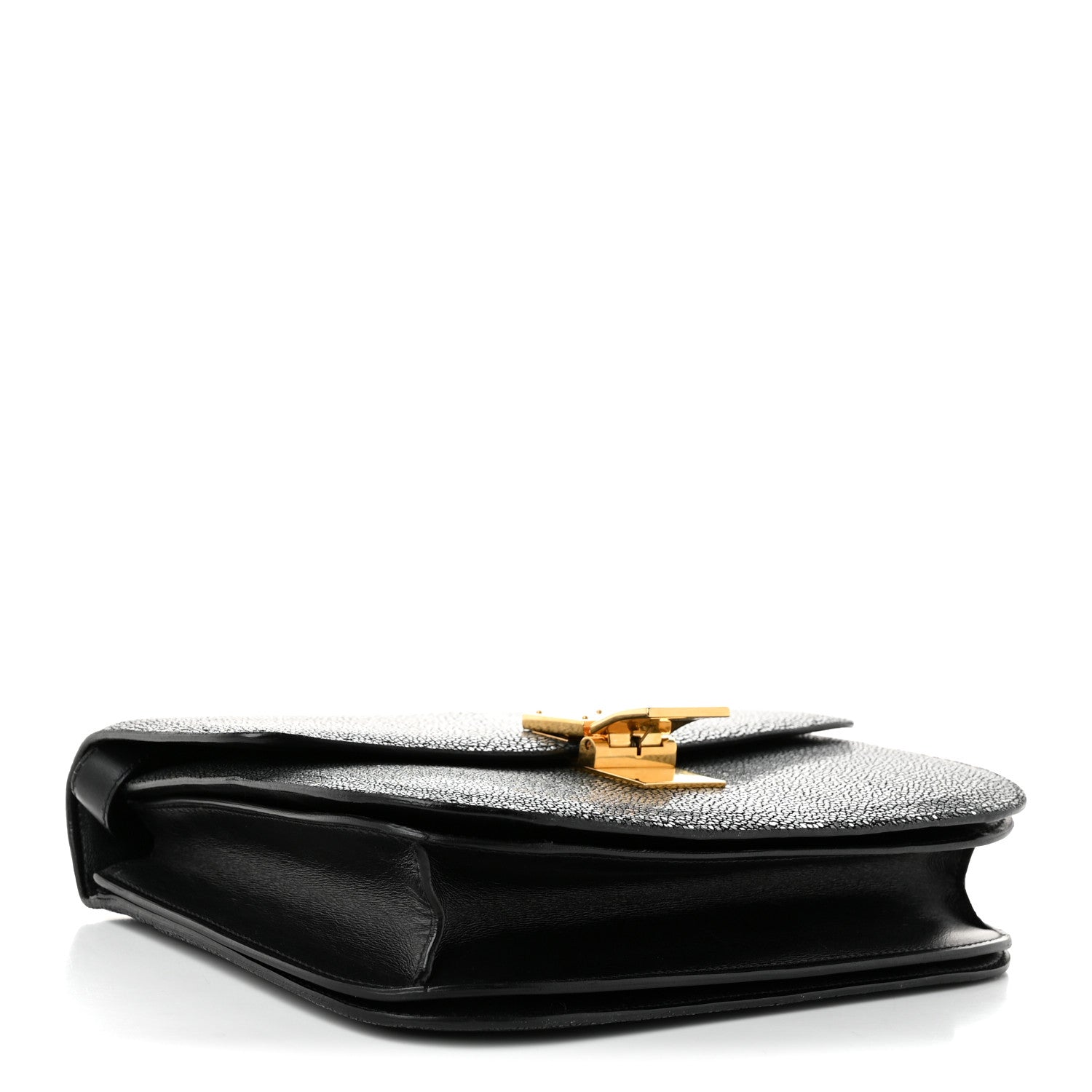 Celine Stingray Medium Classic Box Flap Bag Black 4 of 9