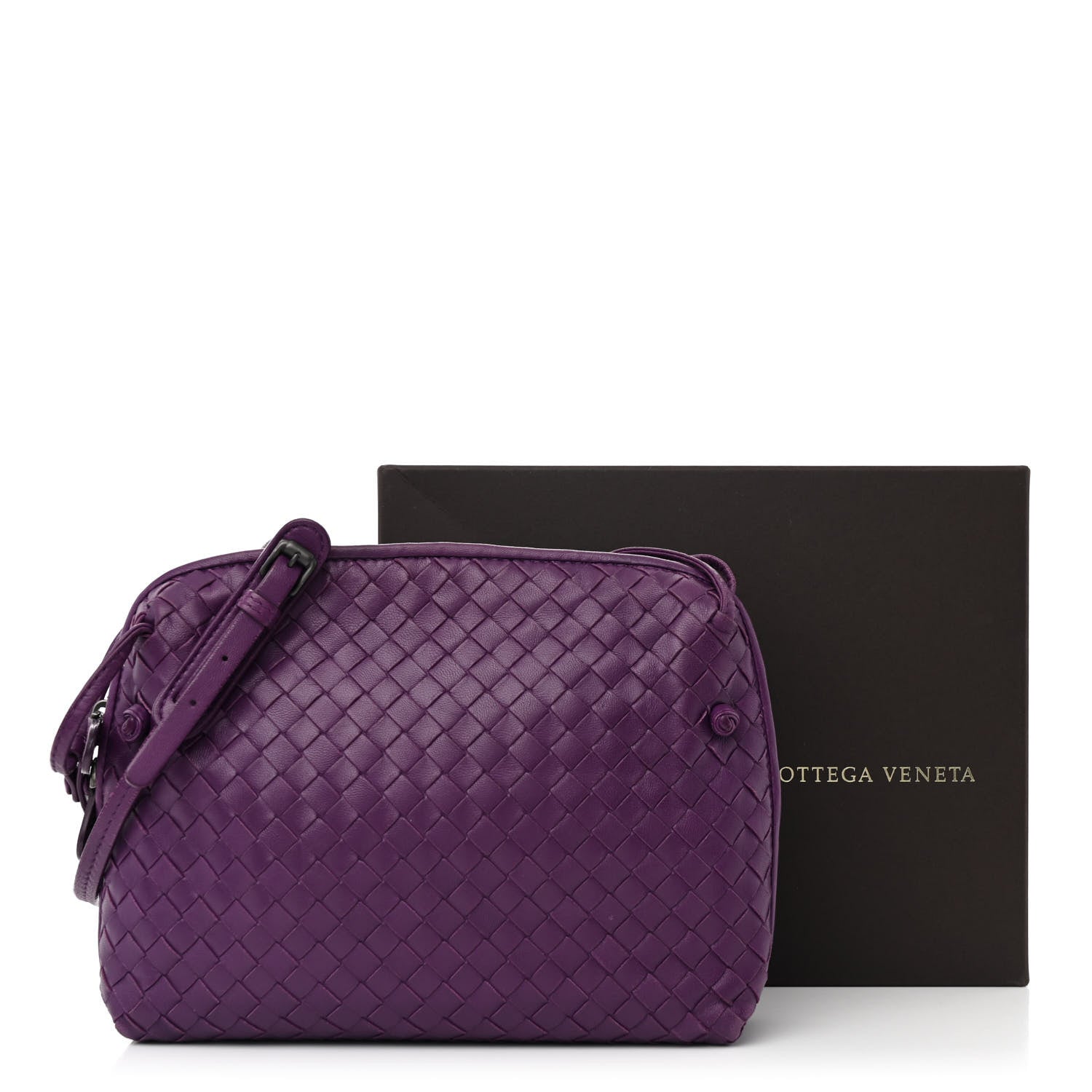 Bottega Veneta Nappa Intrecciato Pillow Crossbody Messenger Monalisa 16 of 16
