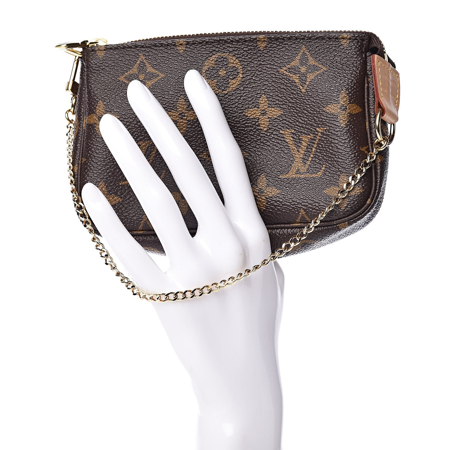 Louis Vuitton Monogram Mini Pochette Accessories 2 of 7