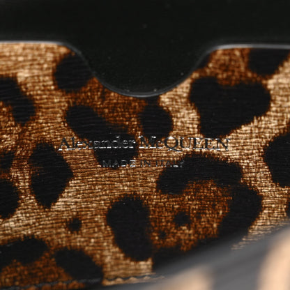 Alexander McQueen Patent Leopard Print Skull Mini Crossbody Bag 6 of 10