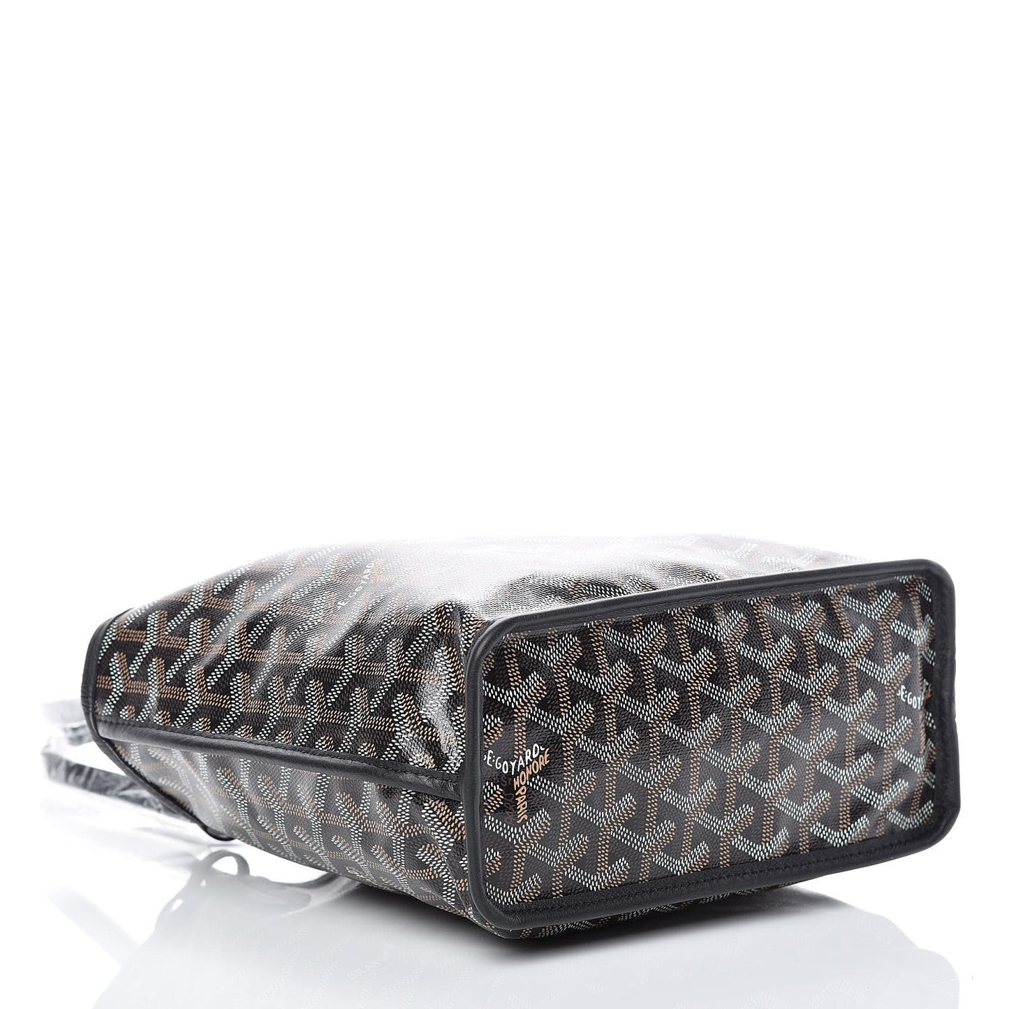 Goyardine Reversible Mini Anjou Black
