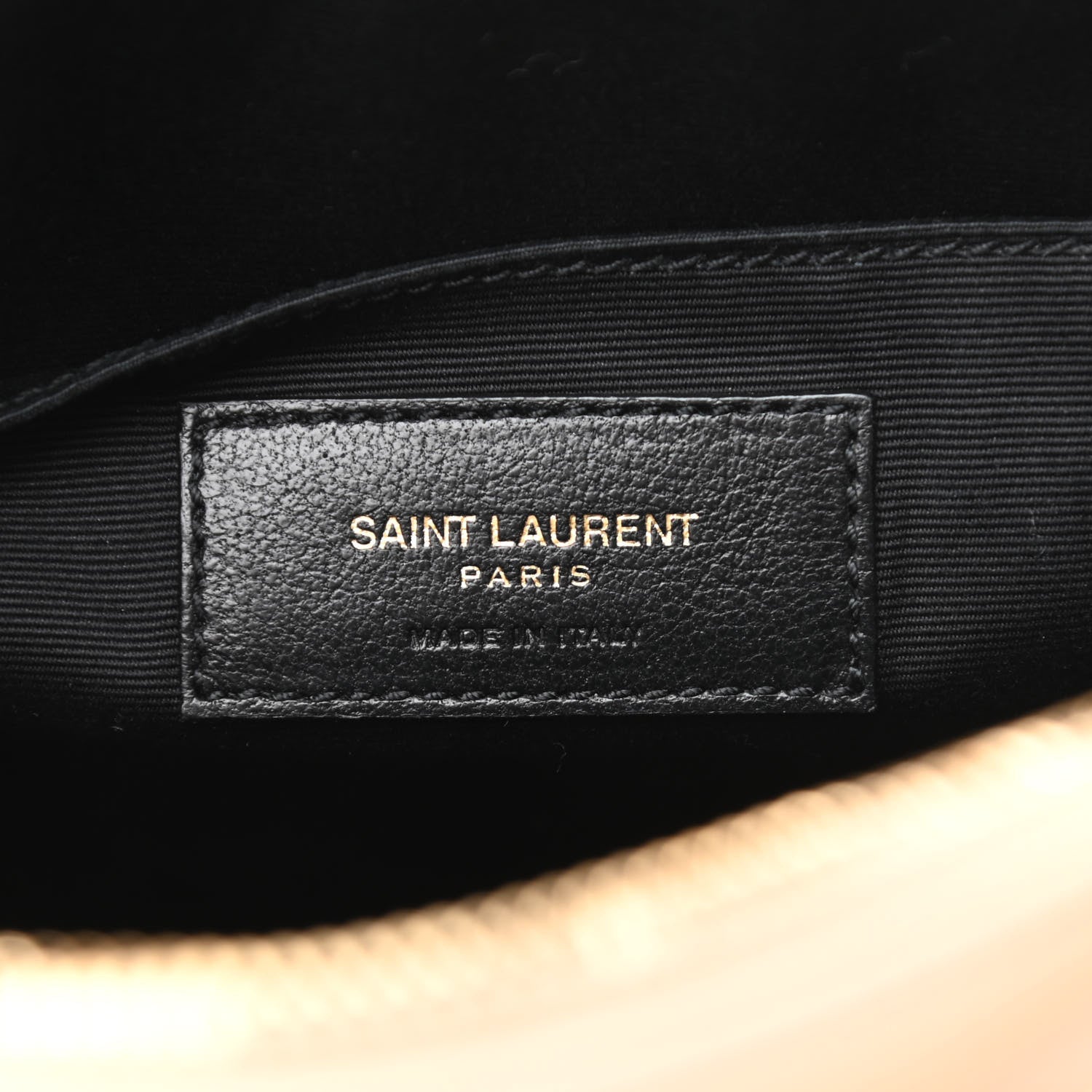 Saint Laurent Calfskin Matelasse Monogram Lou Camera Bag Nude Powder 6 of 10