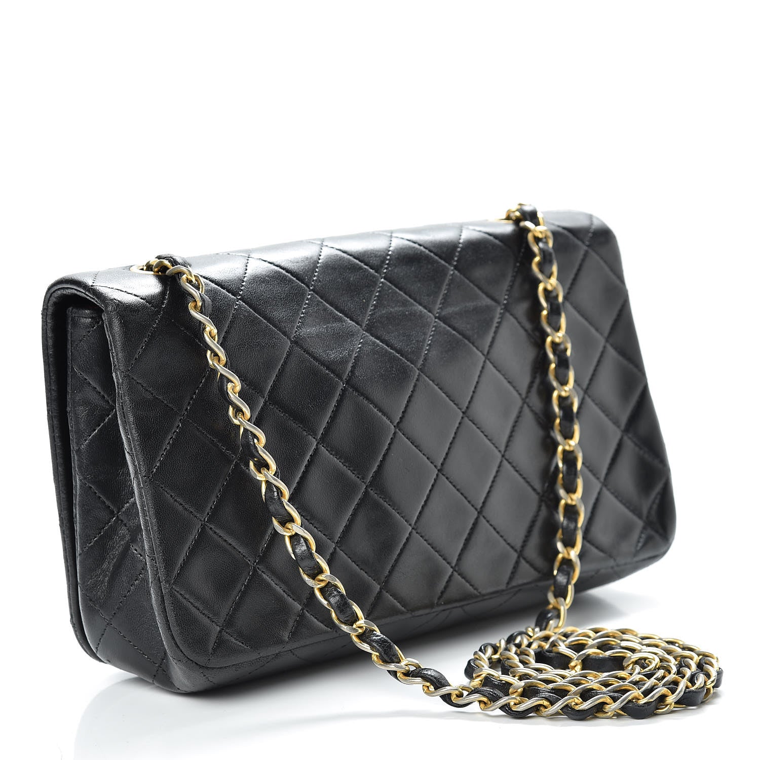 Chanel Lambskin Quilted Small Single Flap Black 3 of 21