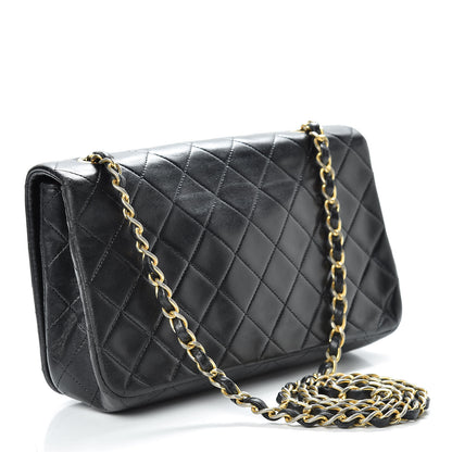 Chanel Lambskin Quilted Small Single Flap Black 3 of 21
