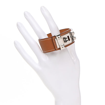 Hermes Epsom Collier de Chien CDC 24 Bracelet T2 Gold 2 of 6