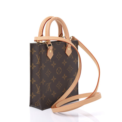 Louis Vuitton Monogram Petit Sac Plat 2 of 10