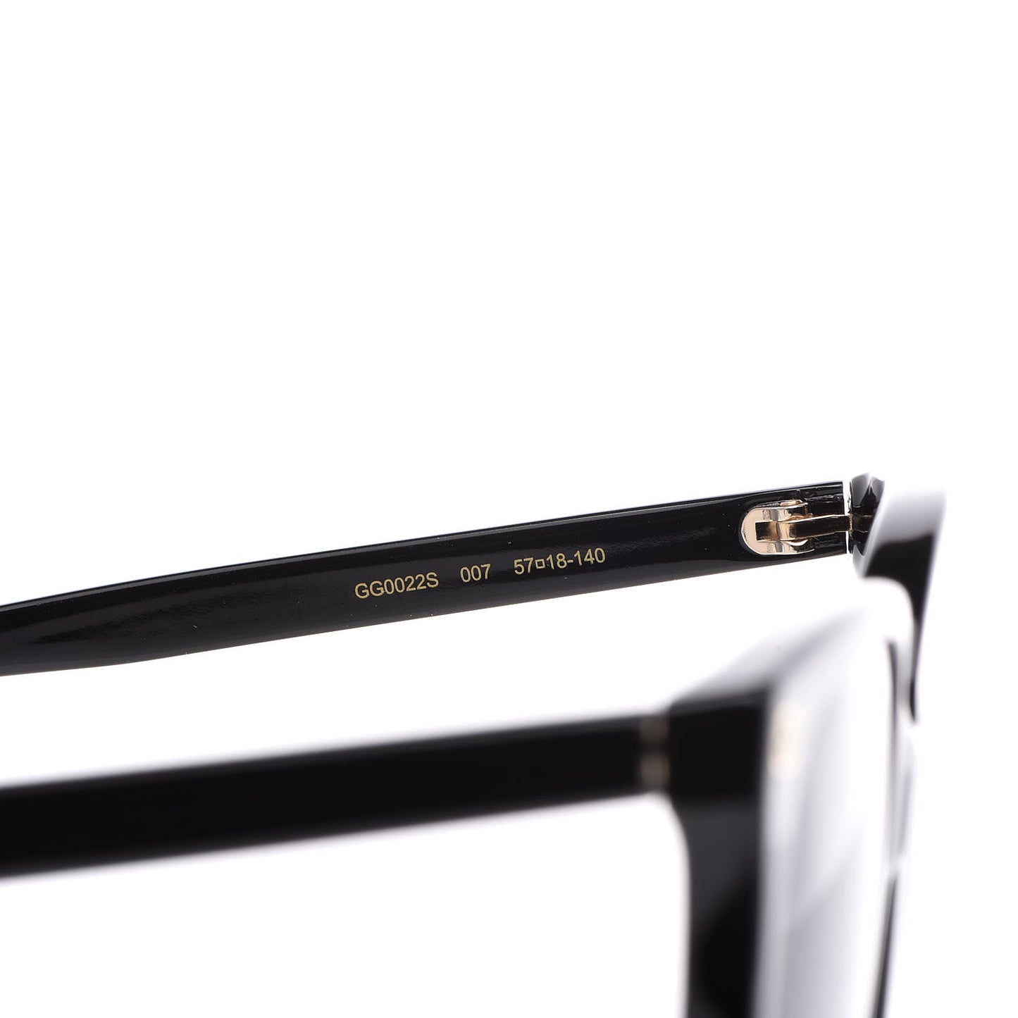GG Sunglasses GG0022/SA Black