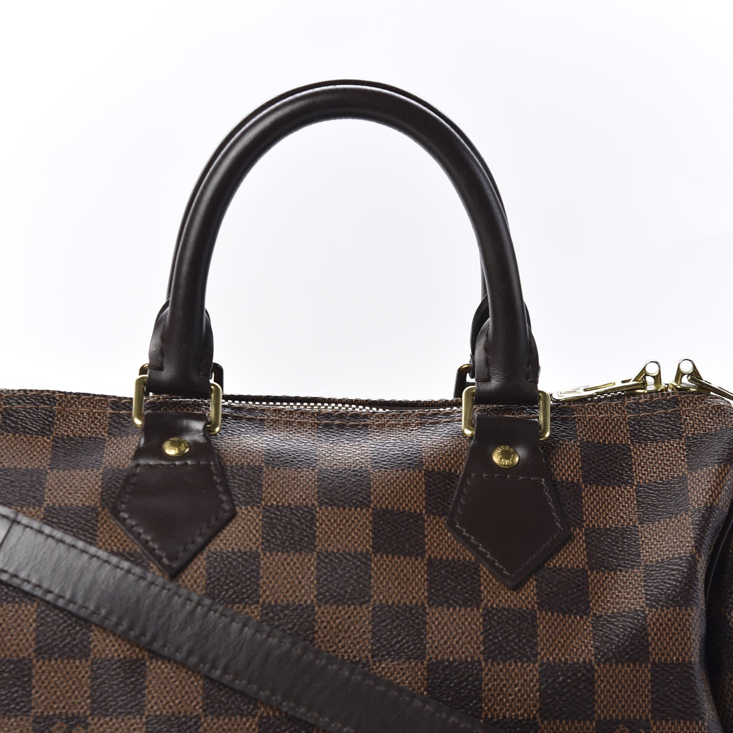Louis Vuitton Damier Ebene Speedy Bandouliere 25 8 of 8