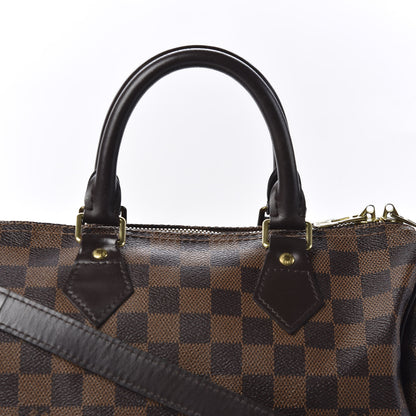 Louis Vuitton Damier Ebene Speedy Bandouliere 25 8 of 8