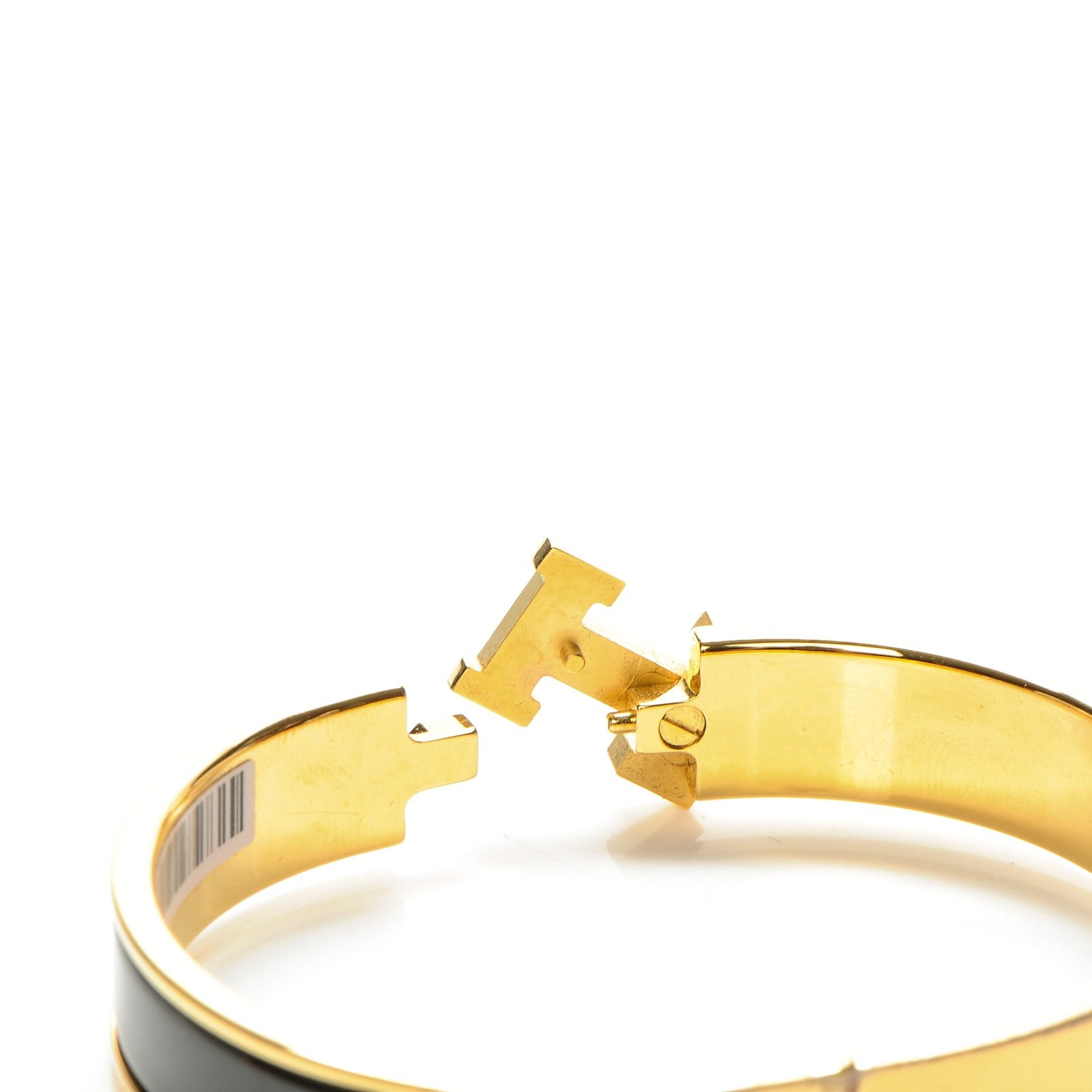 Hermes Enamel Narrow Clic Clac H Bracelet PM Black 5 of 5