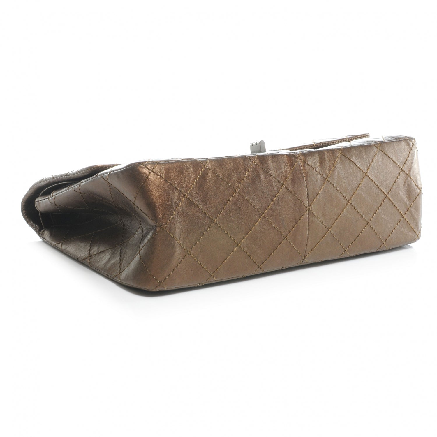 Chanel Aged Calfskin 2.55 Reissue 226 Flap Bronze 4 of 7