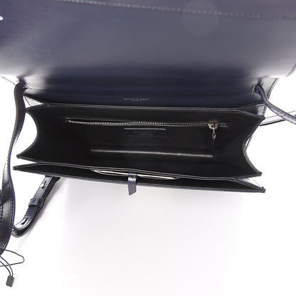 Saint Laurent Calfskin Medium Babylone Navy 4 of 8