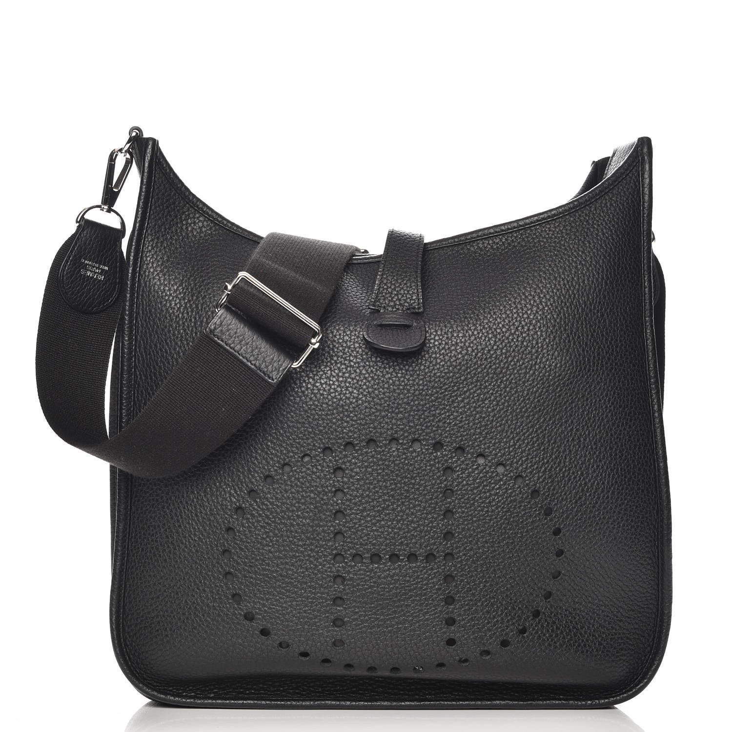Hermes Taurillon Clemence Evelyne III GM Black 1 of 7