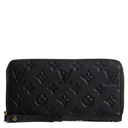 Louis Vuitton Empreinte Zippy Wallet Black 1 of 7