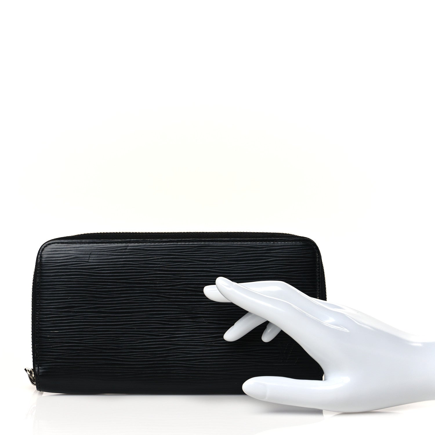 Louis Vuitton Epi Zippy Wallet Black 2 of 8