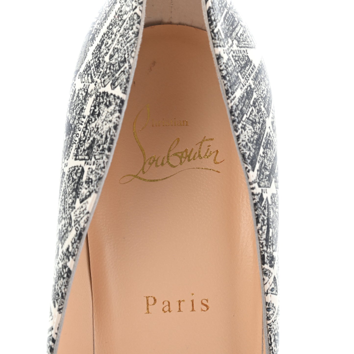 Calfskin Plan De Paris Pigalle Follies 100 Pumps 40.5 Multicolor