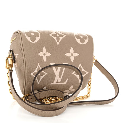 Louis Vuitton Empreinte Mini Bumbag Tourterelle Cream 3 of 9