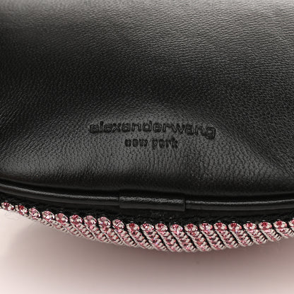Alexander Wang Rhinestone Mesh Mini Attica Belt Bag Prism Pink 8 of 10
