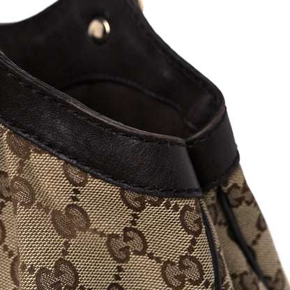 Gucci Monogram Medium Sukey Tote Dark Brown 25 of 26