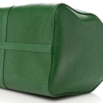 Louis Vuitton Epi Keepall 55 Borneo 9 of 11